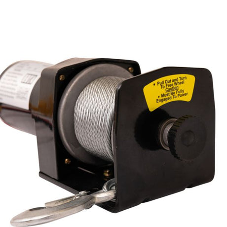 Cabellier elektresch 12v, 2000 lbs