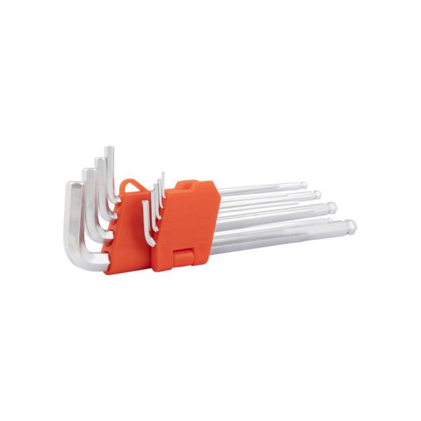 9-piece Allen key set, ball