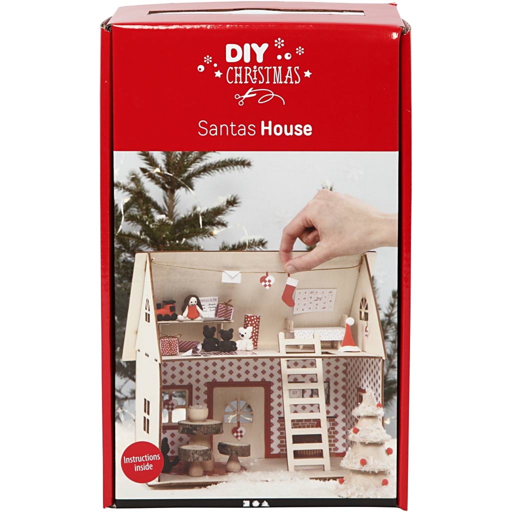 Creativ company hobby set Santa's house