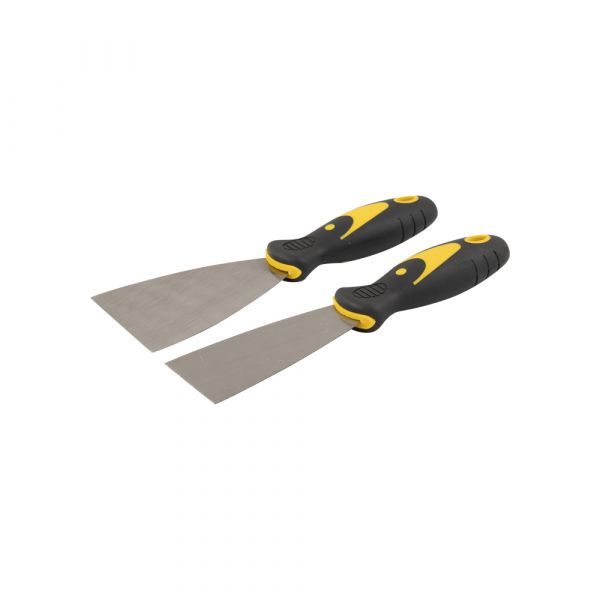 Putty knives 2-piece, rubber