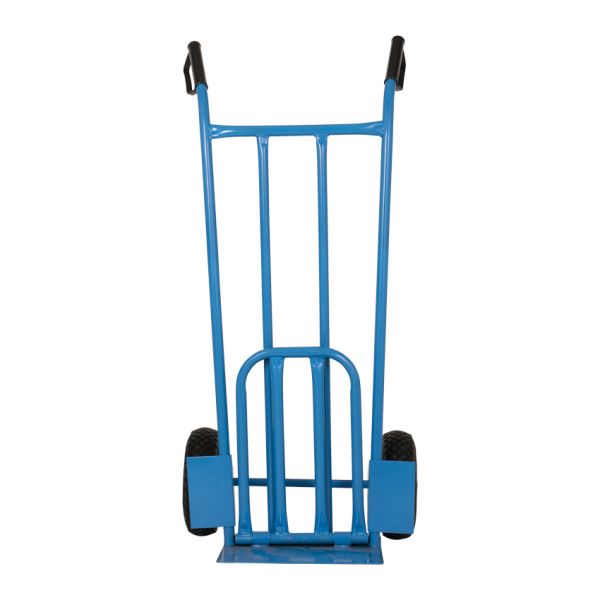 Mm ročni voziček moder + loputa 200 kg.