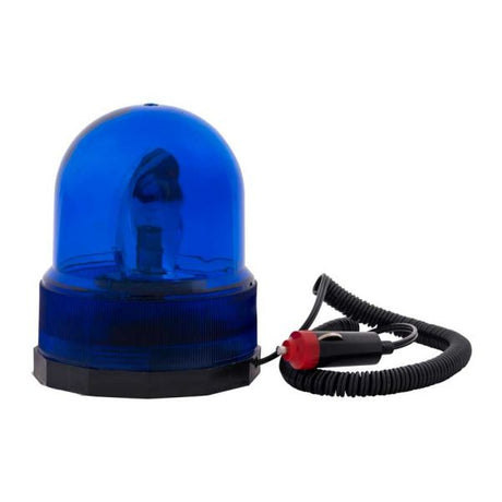 Zwaailamp 12 v. BLAUW, BOX