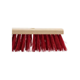 Broom nylon red 29 cm.