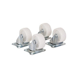 Trailergear TRAILERGEAR 4 x Zwenkwiel 40 mm. wit