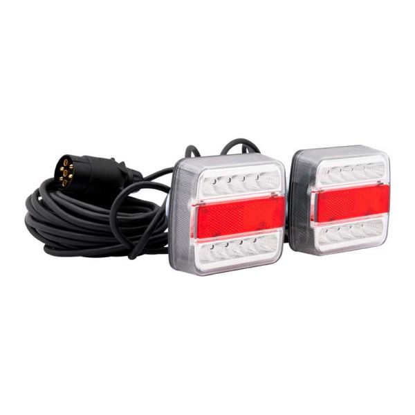 Trailergear TRAILERGEAR Verlichtingsset + magneet LED 12 m. 7-polig