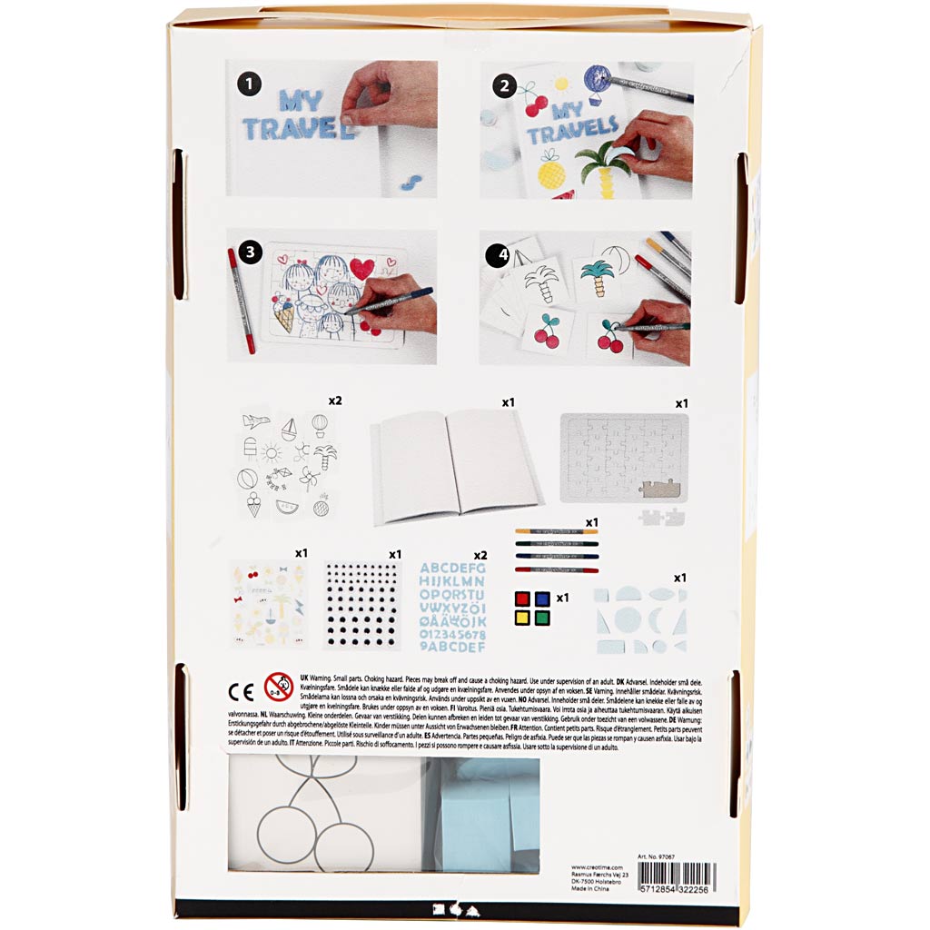 Creativ Firma DIY Pabeier Set, 1 Set