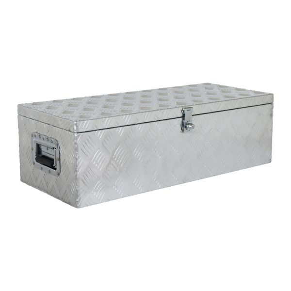 Caja de aluminio 760x330x245 mm.