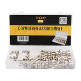 Topgear TOPGEAR Dopmoeren assortiment 150 delig