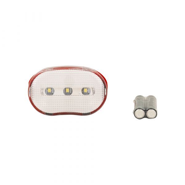 Bicycle lamp 3 LEDs white