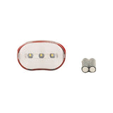 Bicycle lamp 3 LEDs white