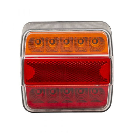 Trailergear TRAILERGEAR Achterlicht 10x10cm. LED KLEUR