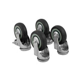 Rad fir Aluminiumbild, Set 4 Stécker