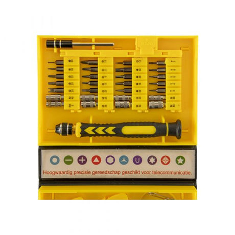 Screwdriver set precision 38-piece