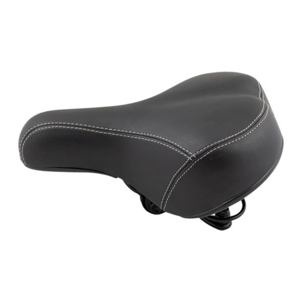 Bicycle saddle comfort black