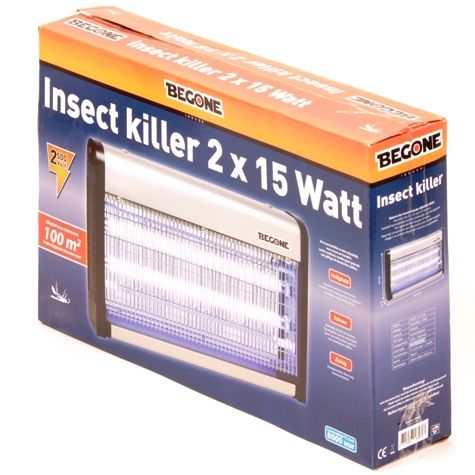 Insectdododer 2x15 vatios