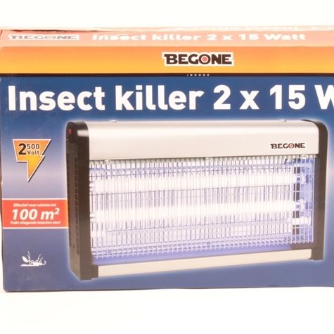 Insectdododer 2x15 vatios