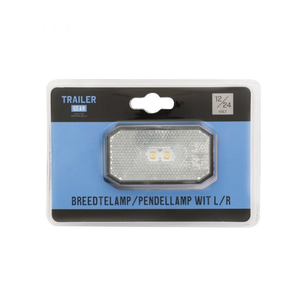 Trailergear Trailergear Width Lamp Pendellamp White L R