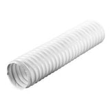 Tuyau flexible PVC blanc 100 mm 1 mètre