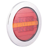 Rear light dynamic LED round *