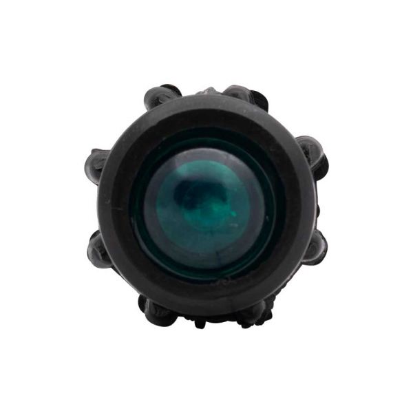 Green LED indicator light.