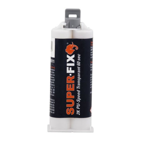 2k PU adhesive speed 50 ml. transp. super-fix