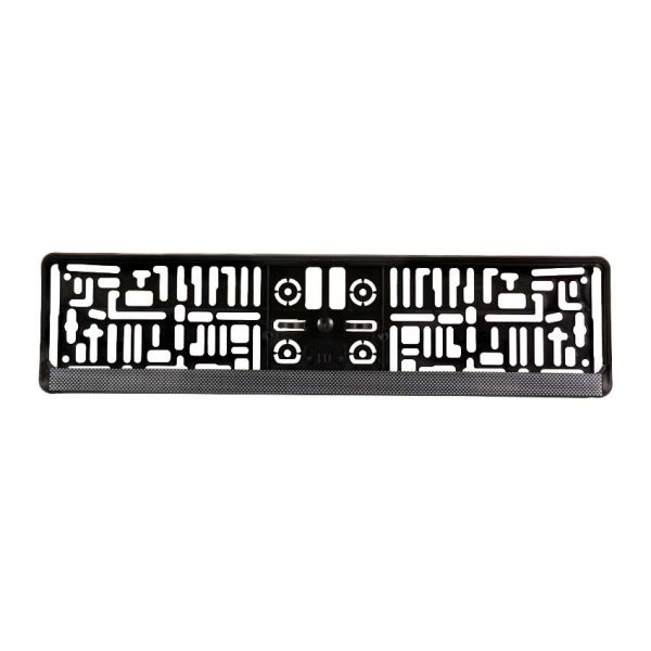 License plate holder carbon