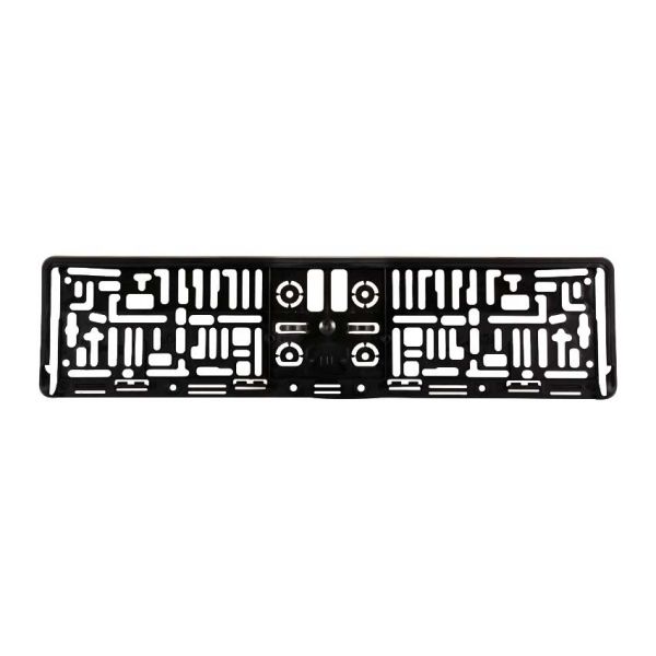 License plate holder carbon