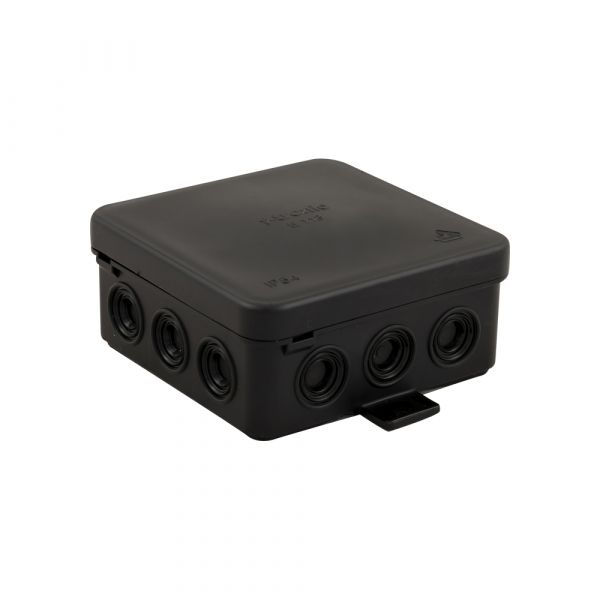 Cable box black ip54