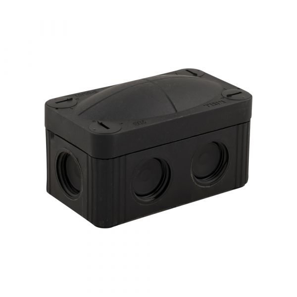 Cable box black combi 85x49x51