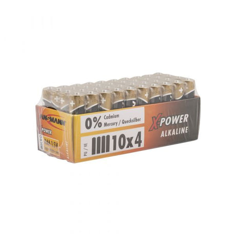 Alkalibatterie aaa lr03 40 Stk.