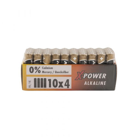 Alkalibatterie aaa lr03 40 Stk.