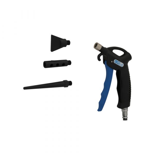 Pro blow gun with 3 attachments