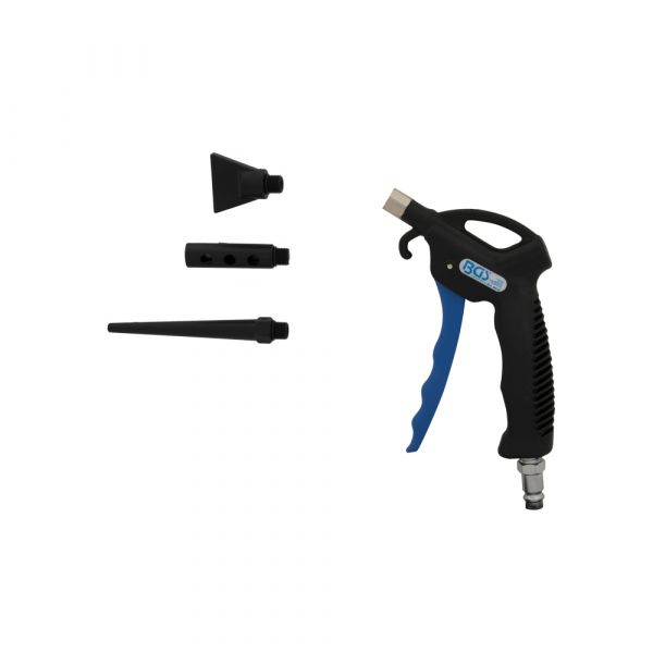 Pro blow gun with 3 attachments