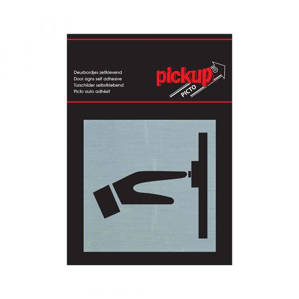 Al Bubble Schëld - 80x80 mm selbstklebend.