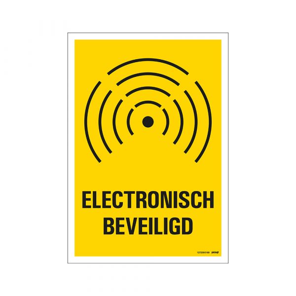 Electronically secured board - 230x330 mm.