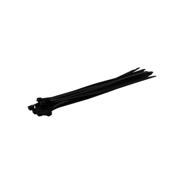 Topgear Cable Ties 300x8, 100 pcs black