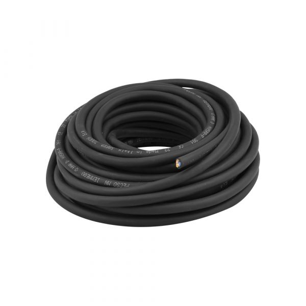 Q-link domestic cable 3x1.0 black 10 meters