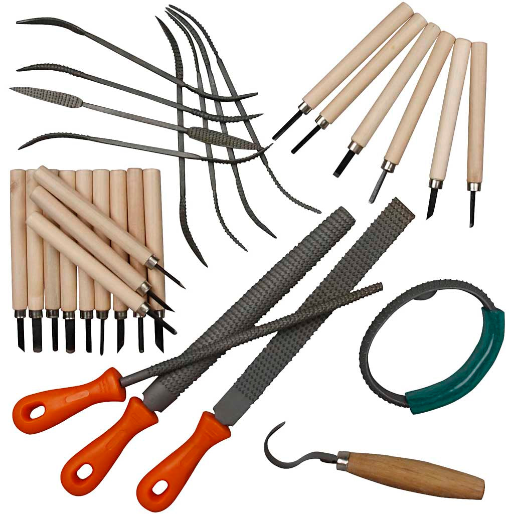 Creativ company soapstone tool set, 1 set