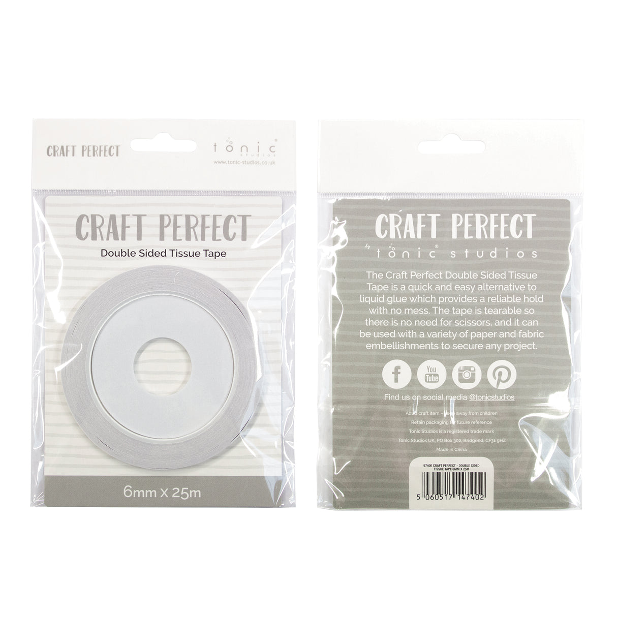 Tonic Studios • accessories double-sided tissue tape 6mm