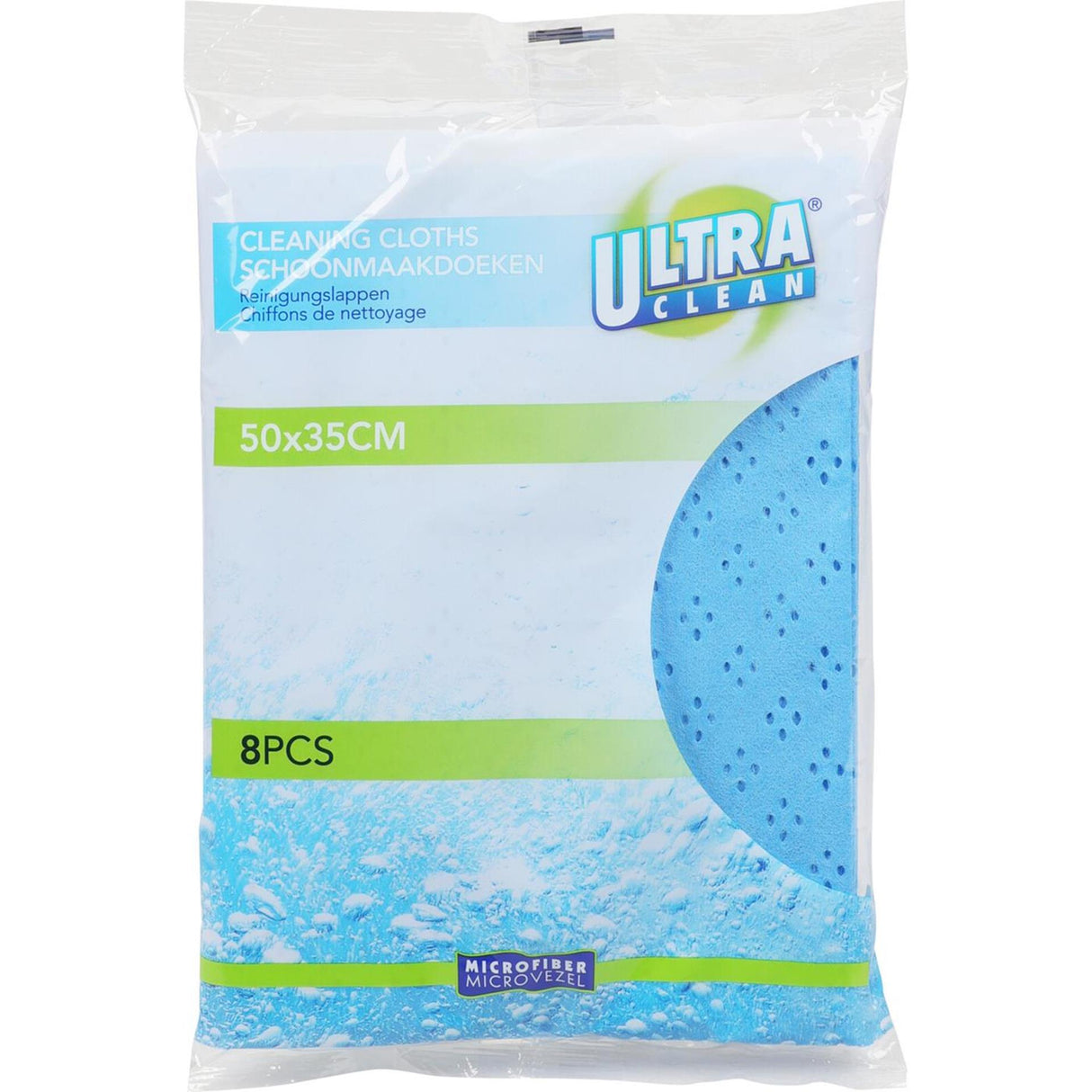 Ultra propper Mikrofiber Botztuch 50x35cm 8x