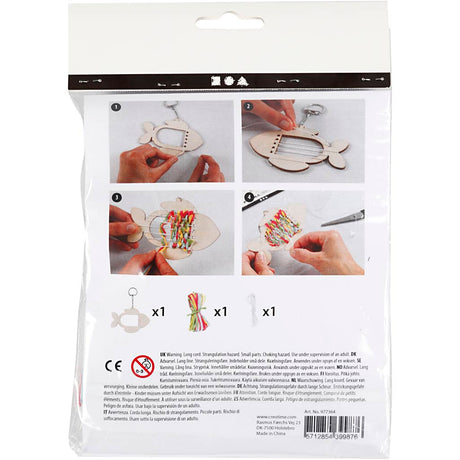Creative Company mini creative kit fish