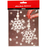 Creativ company mini kit creativo macramé copo de nieve
