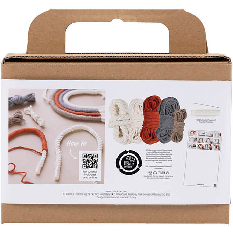 Firma Creativ Mini Hobbyset Macrame Rainbow
