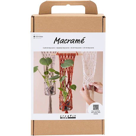 Creativ Company hobby set macrame plant hanger