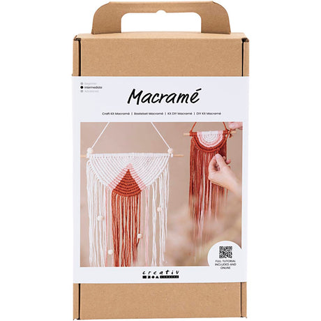 Creativ company http: www.cchobby.nl hobbyset-macrame-wanddecoratie-1-doos