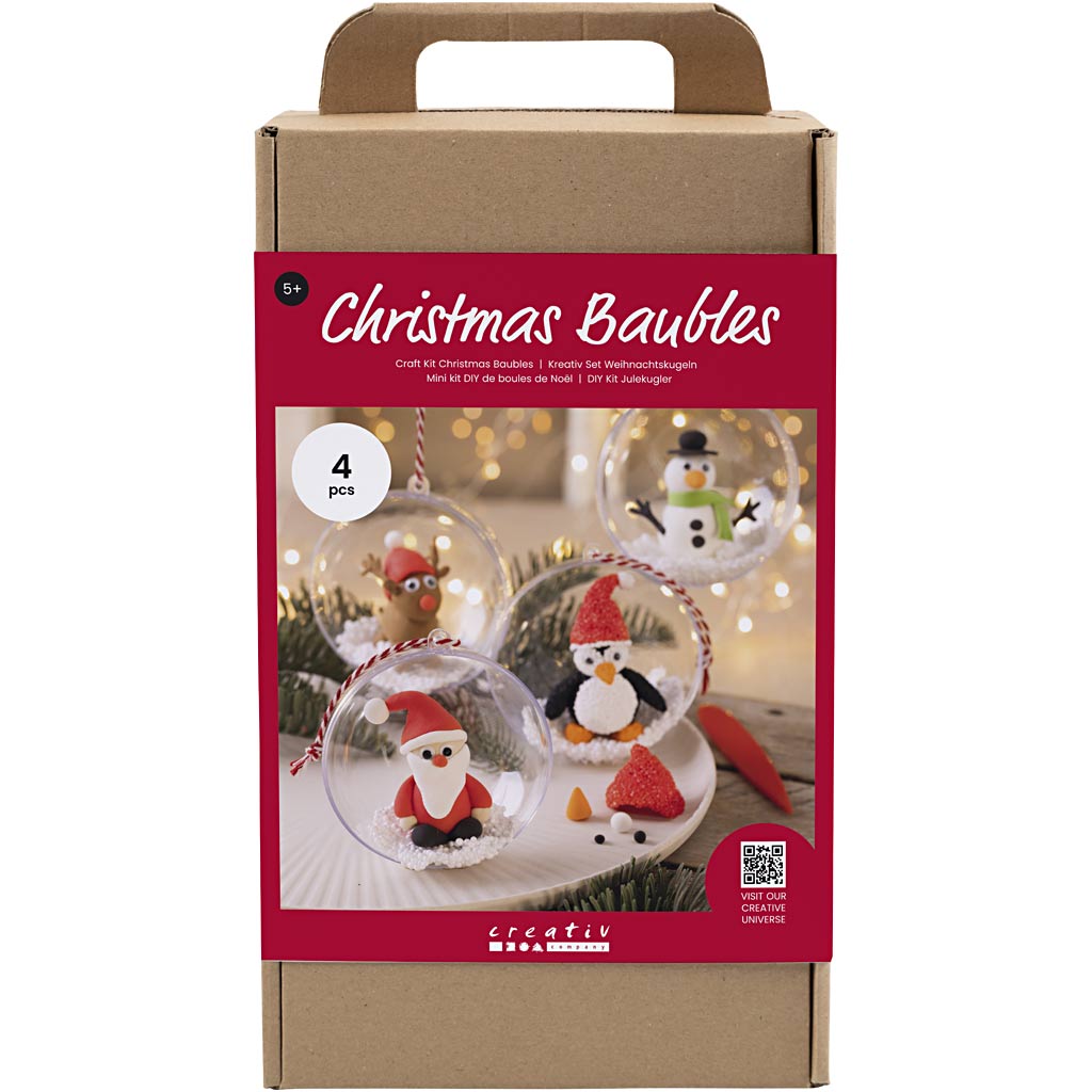 Creativ company hobby set Christmas balls, modeling, 1 box