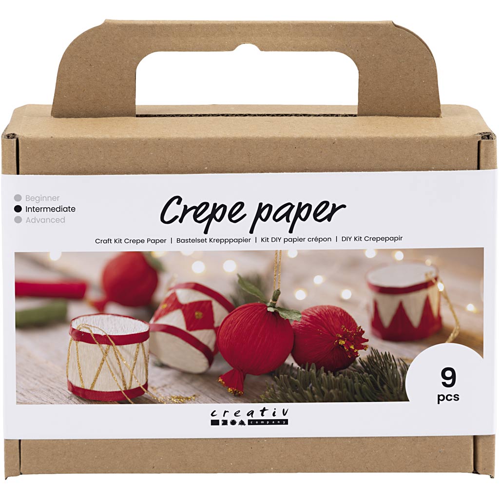 Creativ company hobby set crepe paper, 1 box