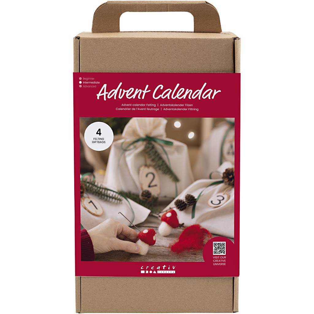 Creativ company felt advent calendar, 1 box
