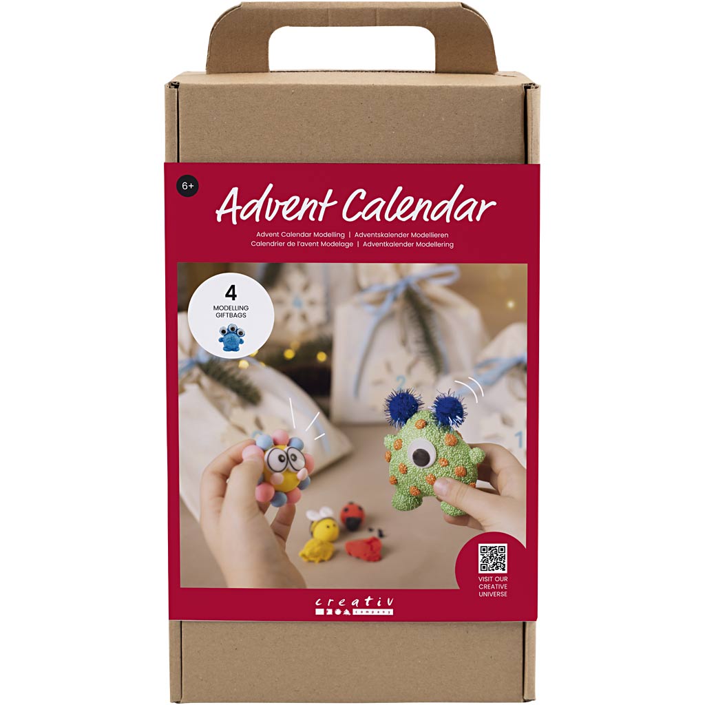 Creativ company modeling advent calendar, 1 box