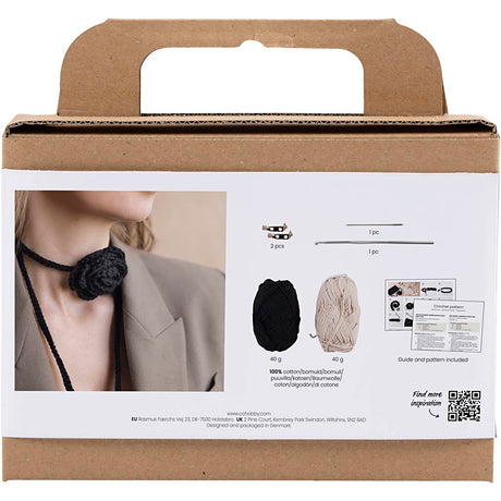 Firma Creativ Mini Hobbyset Haken Bag with Roos